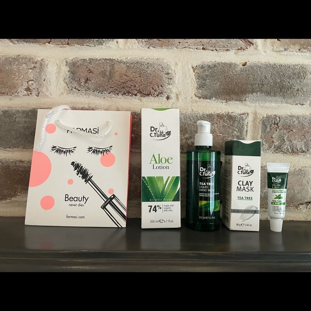 Dr C Tuna Farmasi Tea tree and Aloe Vera Products